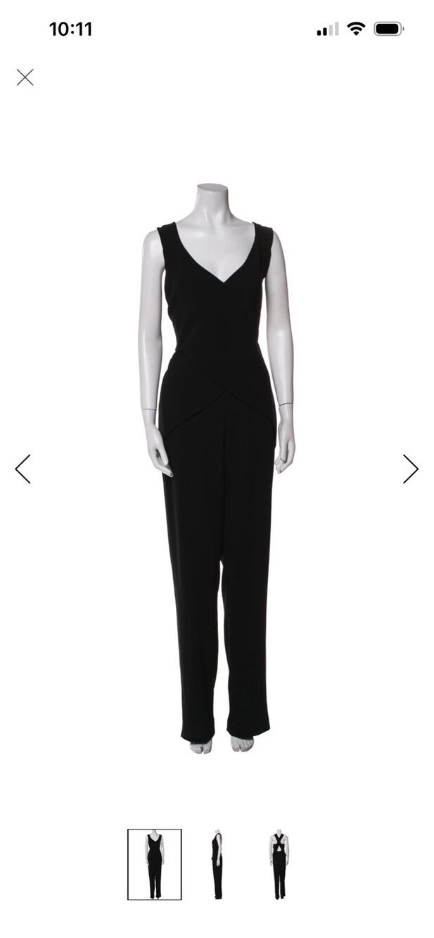Black Jumpsuit Derek Lam 10 Crosby
